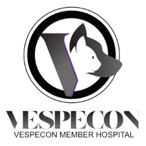 Vespecon veterinary hospital logo